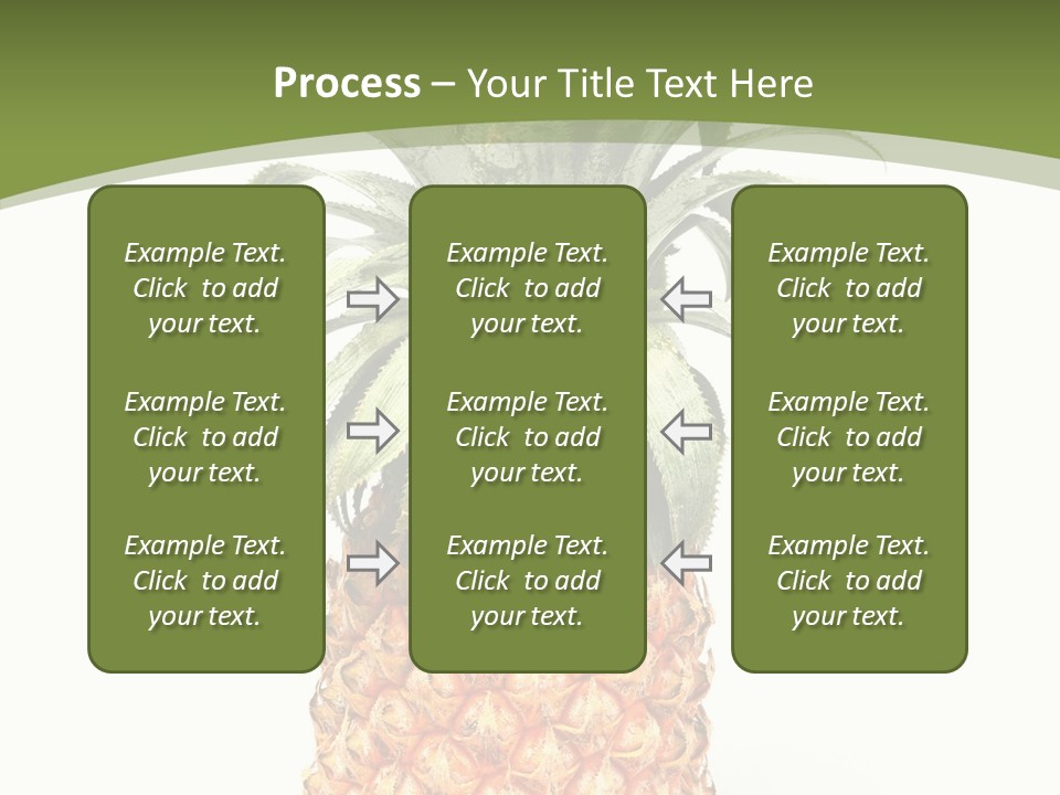 Fresh Minerals Sweet PowerPoint Template