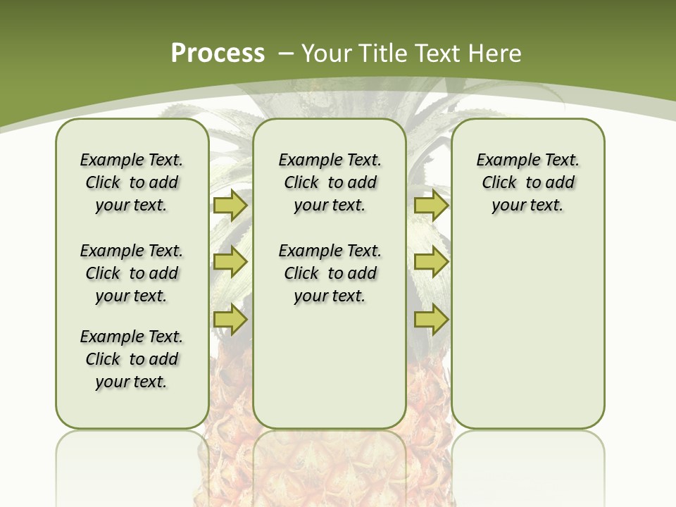 Fresh Minerals Sweet PowerPoint Template