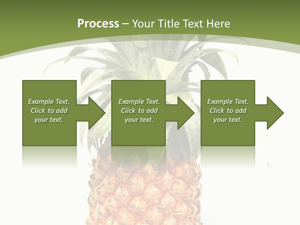 Fresh Minerals Sweet PowerPoint Template