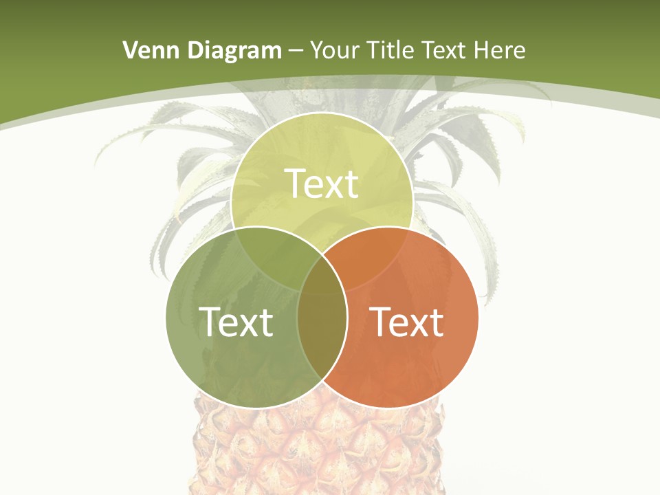 Fresh Minerals Sweet PowerPoint Template