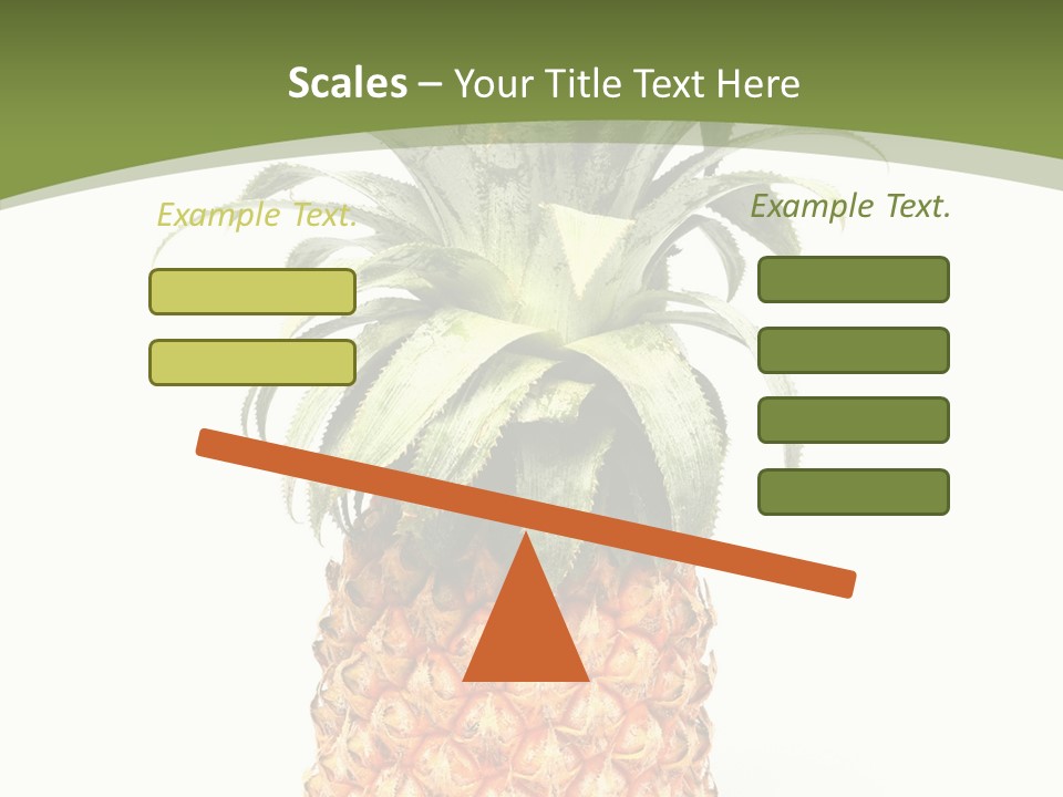 Fresh Minerals Sweet PowerPoint Template