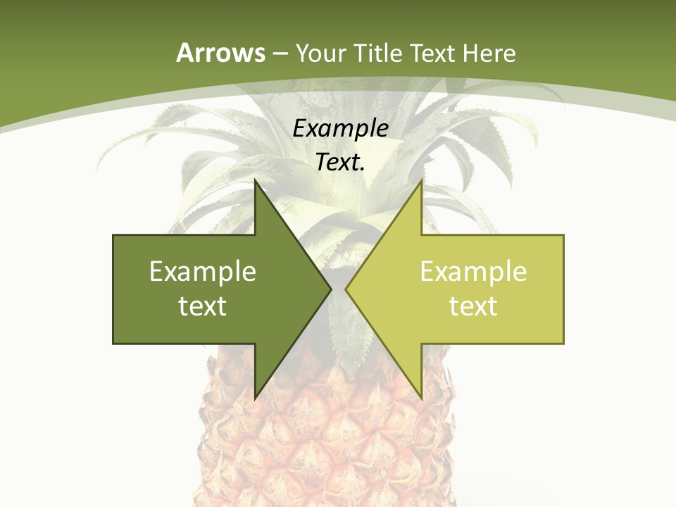 Fresh Minerals Sweet PowerPoint Template
