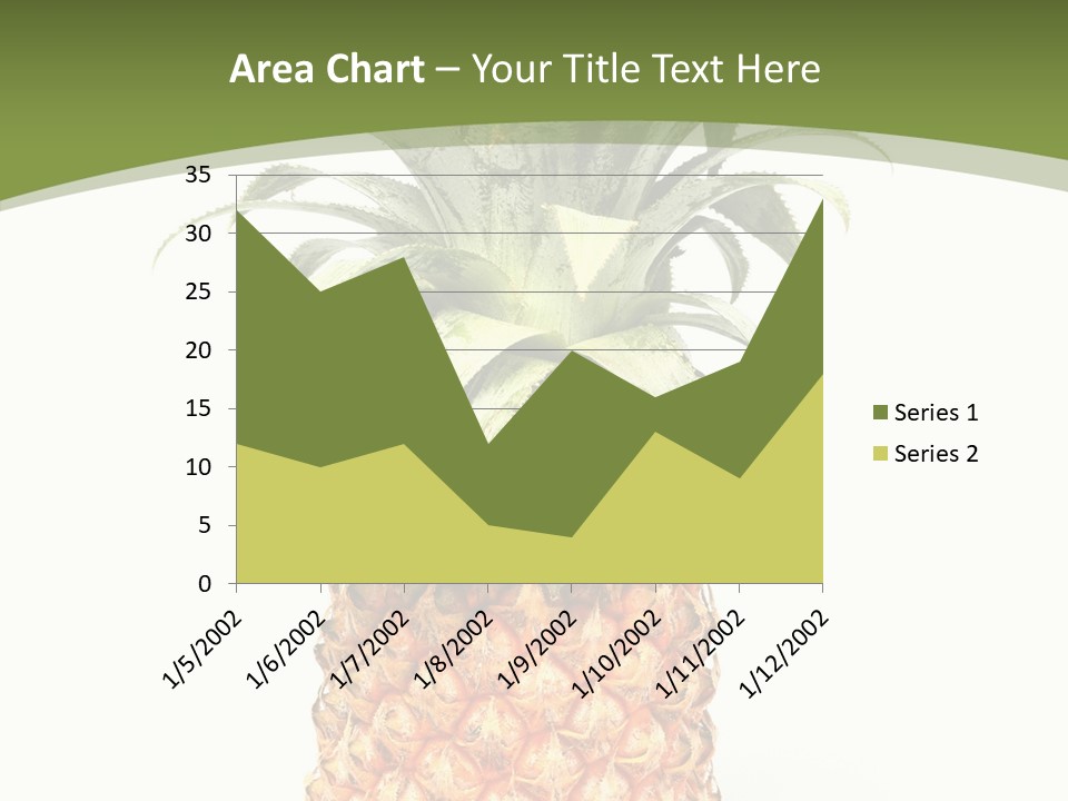 Fresh Minerals Sweet PowerPoint Template