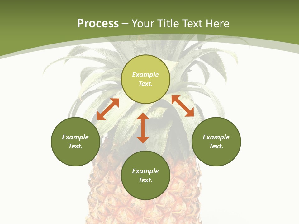 Fresh Minerals Sweet PowerPoint Template