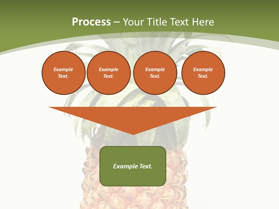 Fresh Minerals Sweet PowerPoint Template