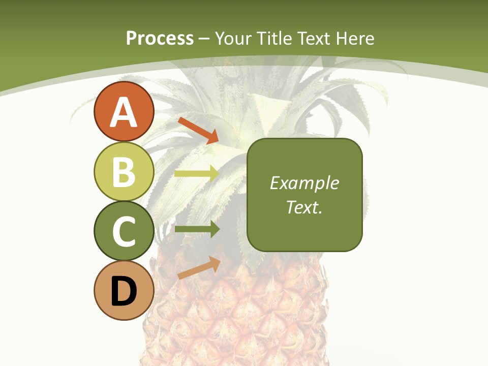 Fresh Minerals Sweet PowerPoint Template