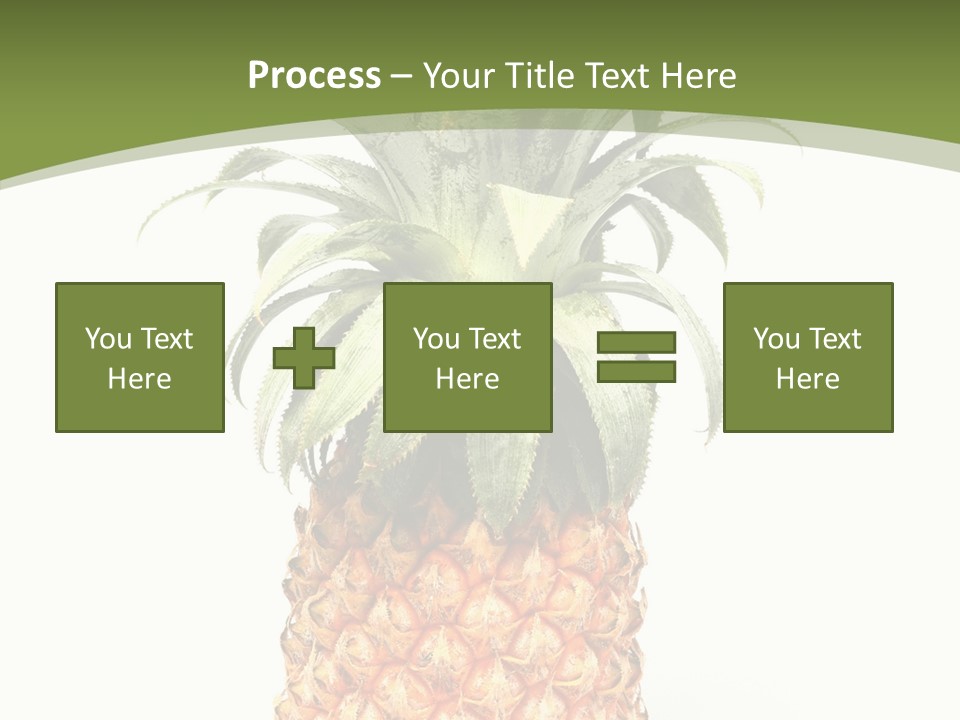Fresh Minerals Sweet PowerPoint Template