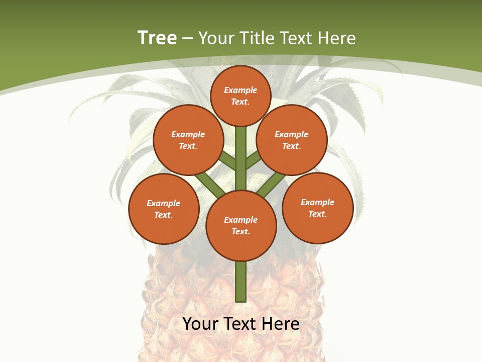 Fresh Minerals Sweet PowerPoint Template