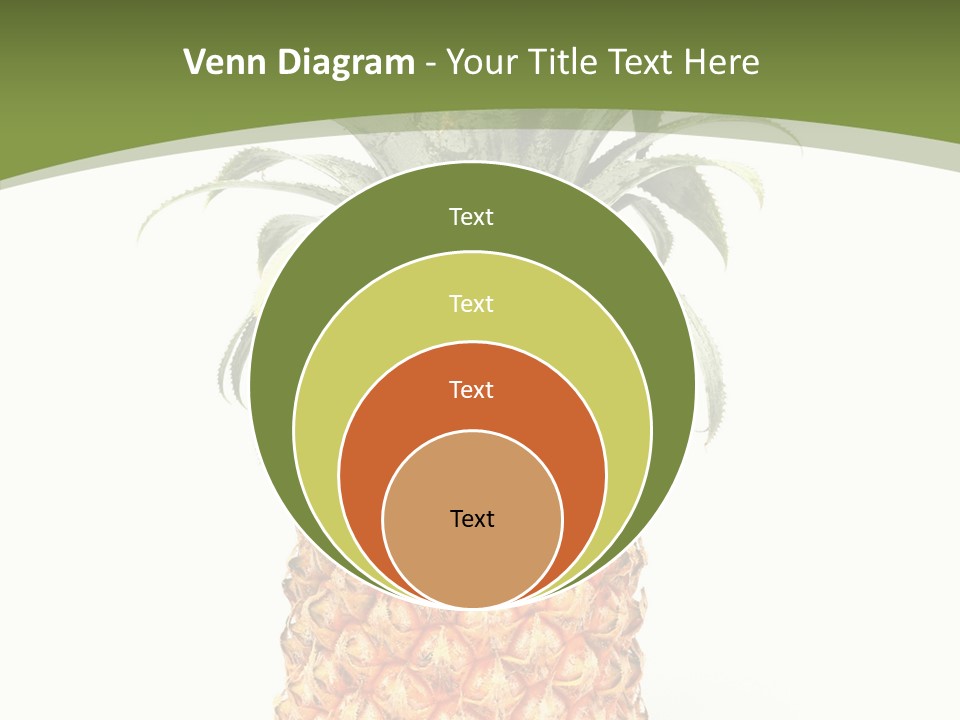 Fresh Minerals Sweet PowerPoint Template