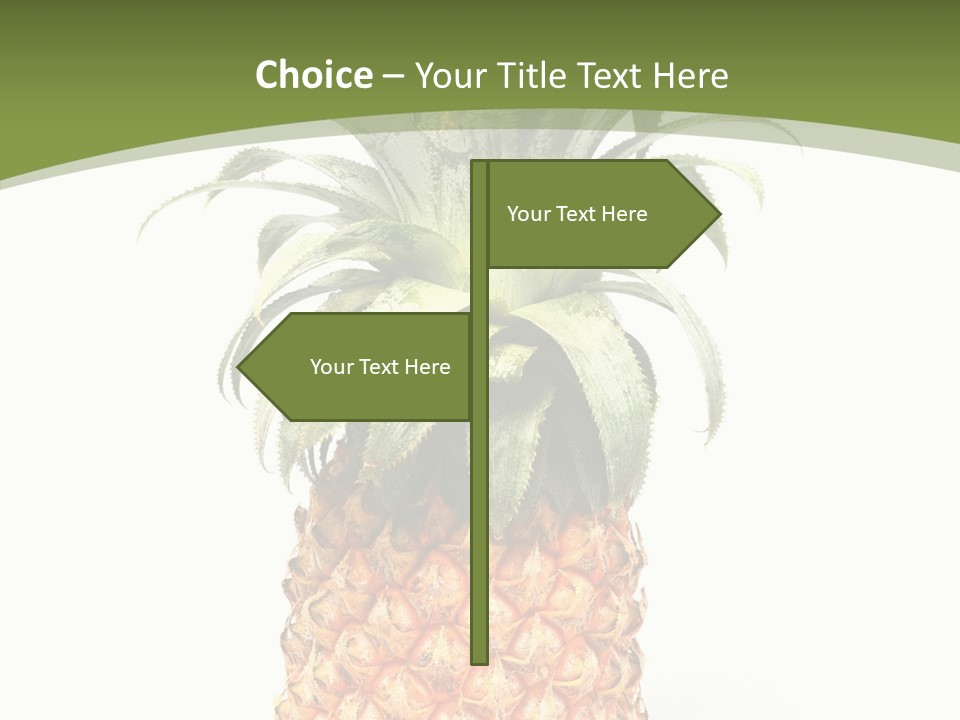 Fresh Minerals Sweet PowerPoint Template