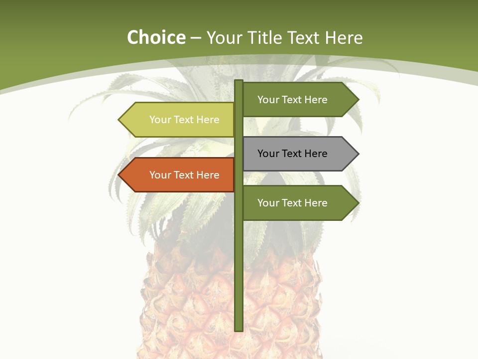 Fresh Minerals Sweet PowerPoint Template