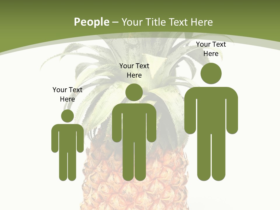 Fresh Minerals Sweet PowerPoint Template