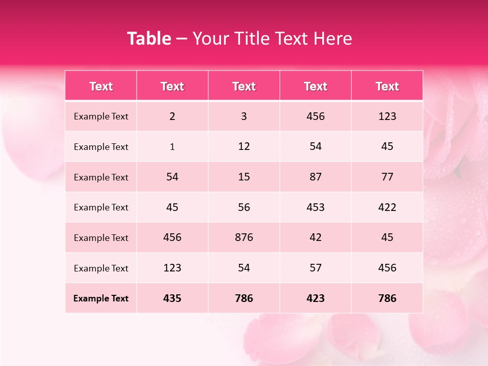 Beautiful Art Pure PowerPoint Template