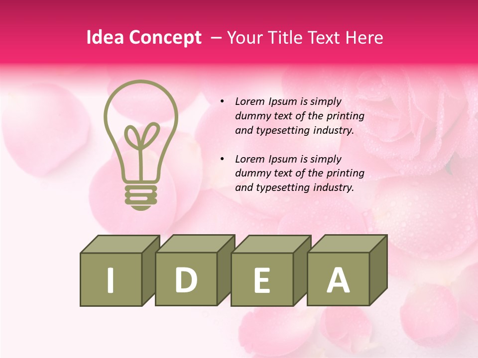 Beautiful Art Pure PowerPoint Template