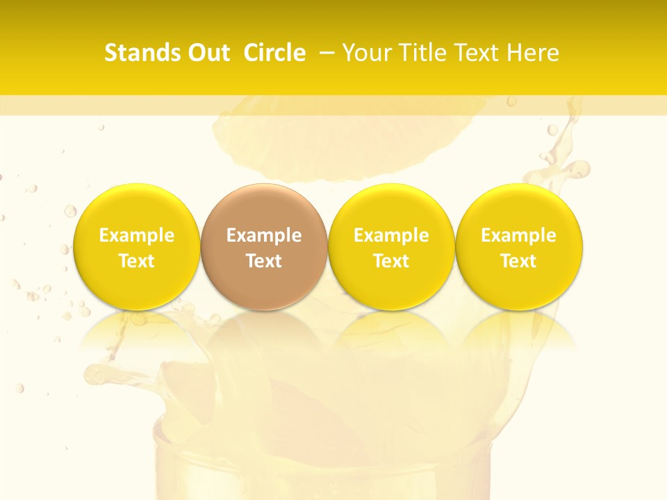 Gourmet Shiny Power PowerPoint Template