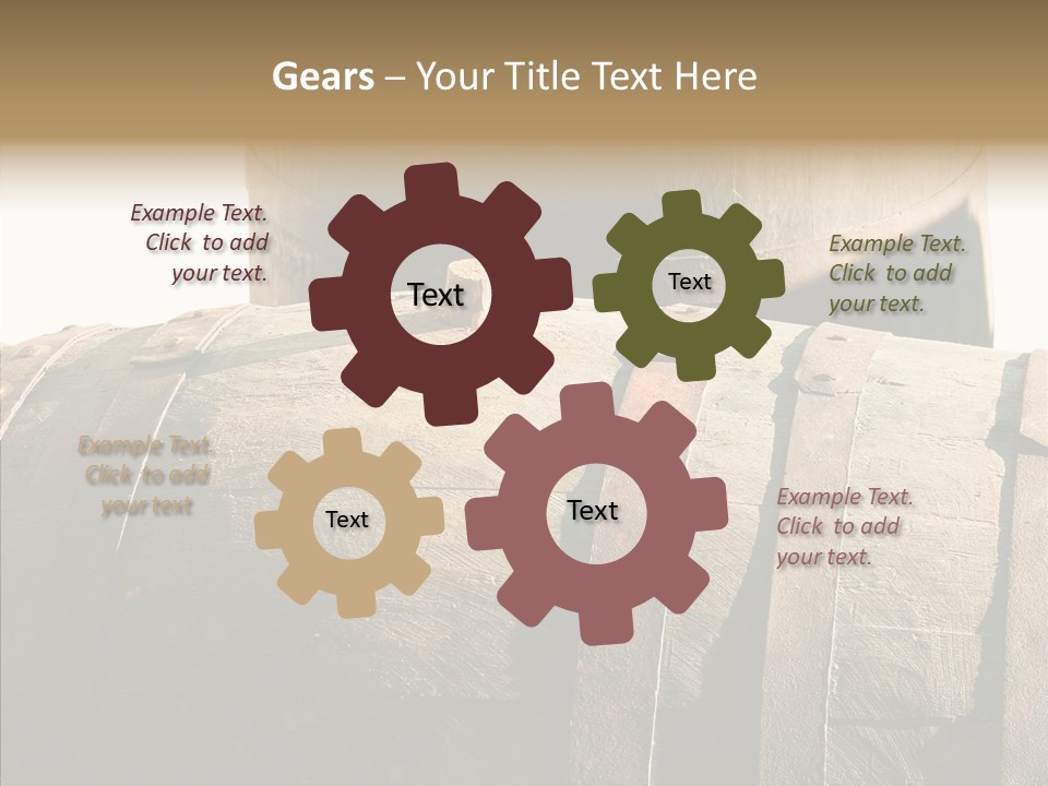 Brown History Harvesting PowerPoint Template