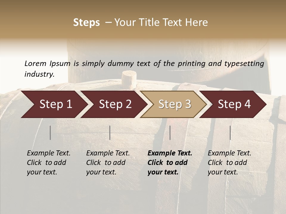 Brown History Harvesting PowerPoint Template