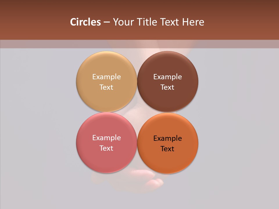 Bodypart Couple Blue PowerPoint Template