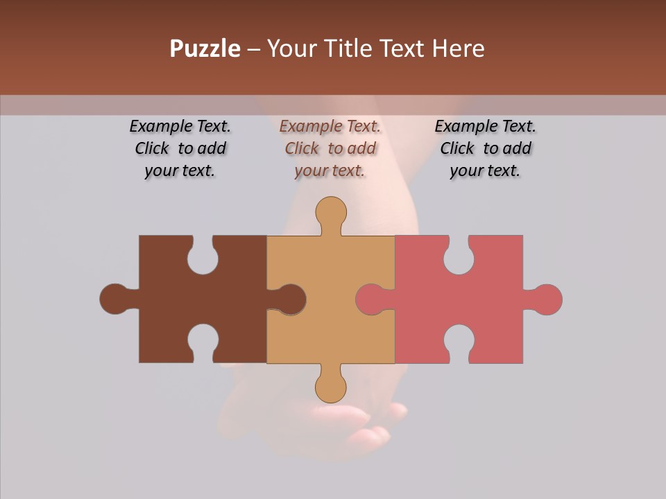 Bodypart Couple Blue PowerPoint Template