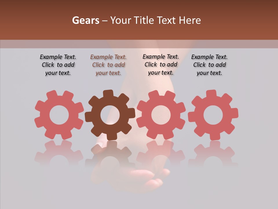 Bodypart Couple Blue PowerPoint Template