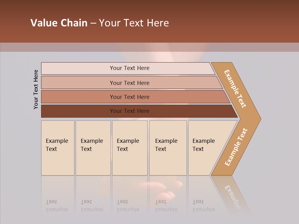 Bodypart Couple Blue PowerPoint Template