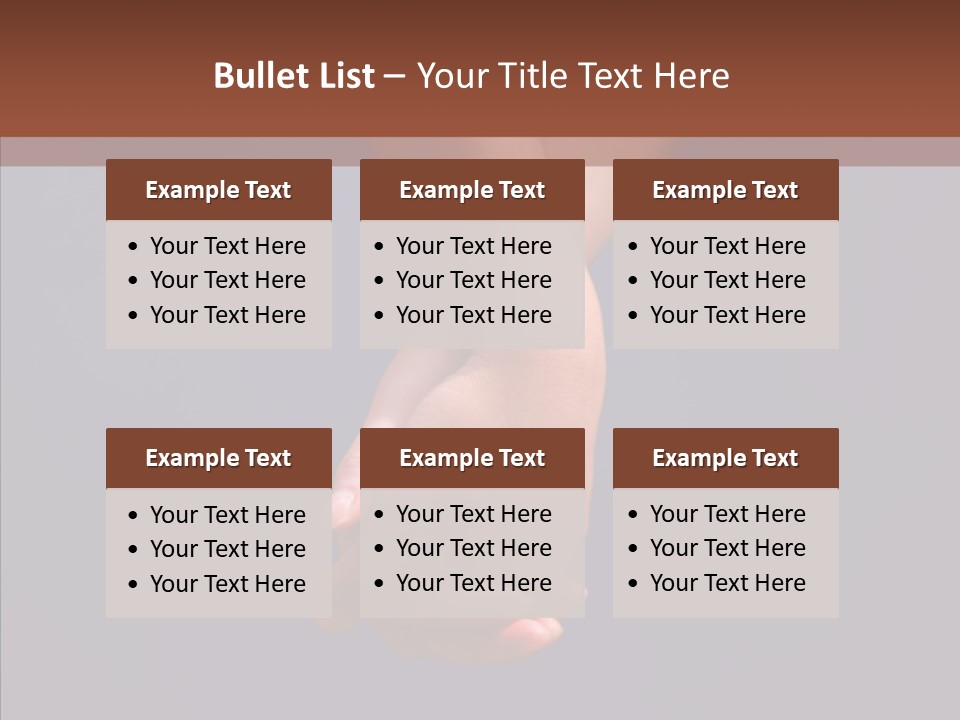 Bodypart Couple Blue PowerPoint Template