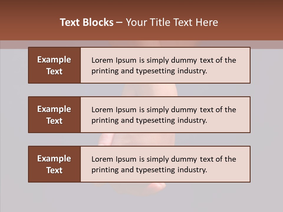 Bodypart Couple Blue PowerPoint Template