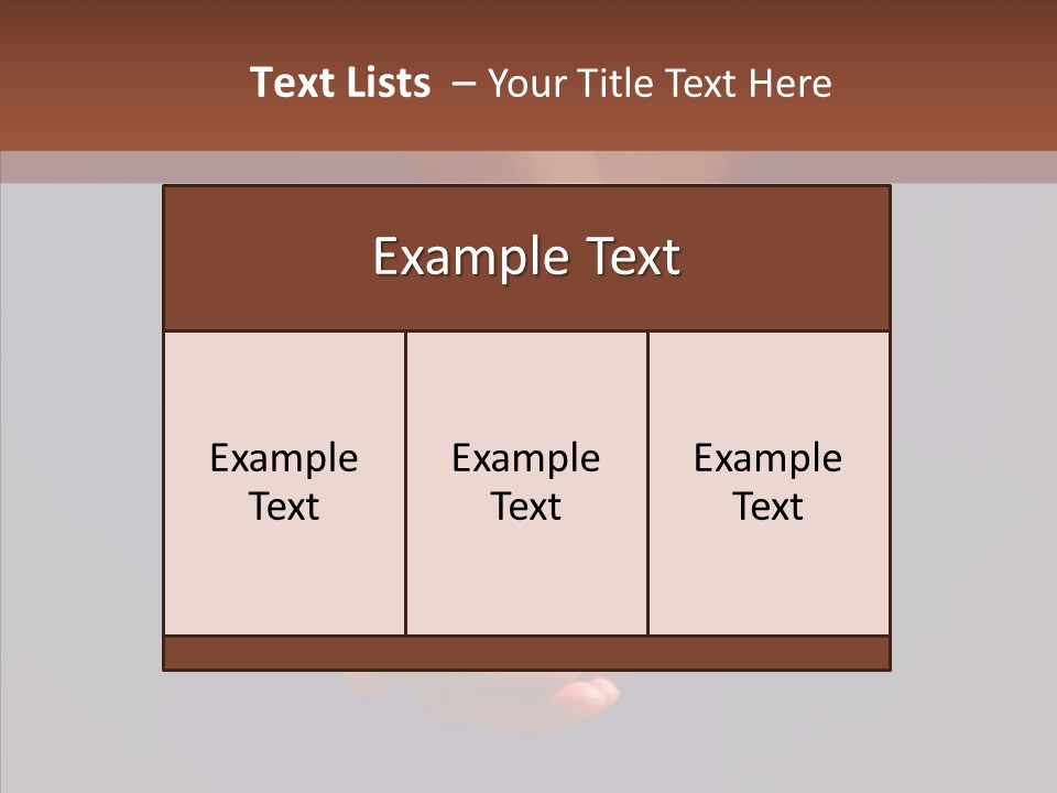 Bodypart Couple Blue PowerPoint Template