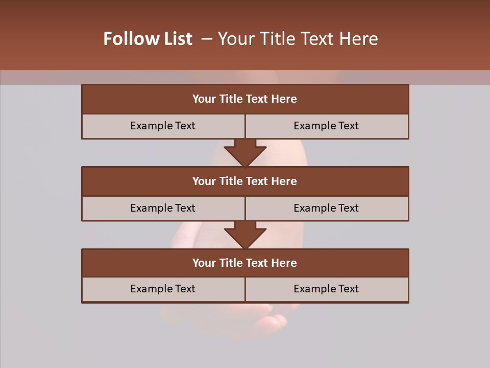 Bodypart Couple Blue PowerPoint Template