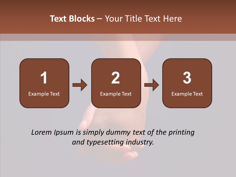 Bodypart Couple Blue PowerPoint Template