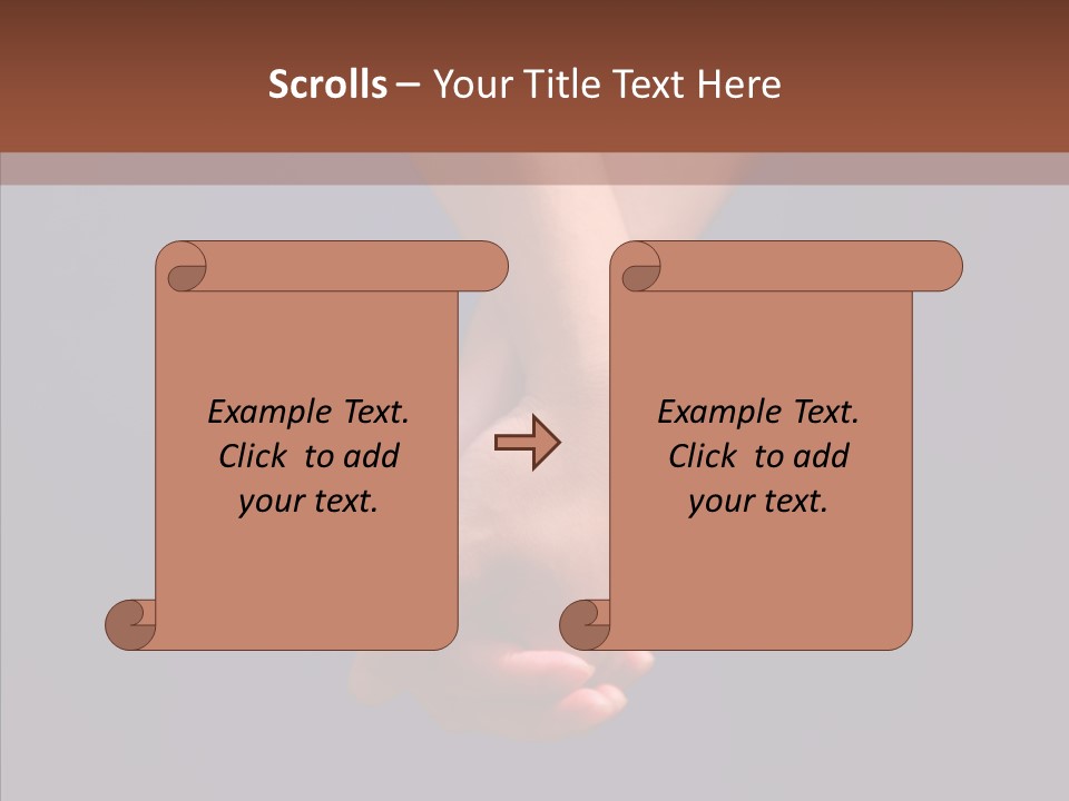 Bodypart Couple Blue PowerPoint Template