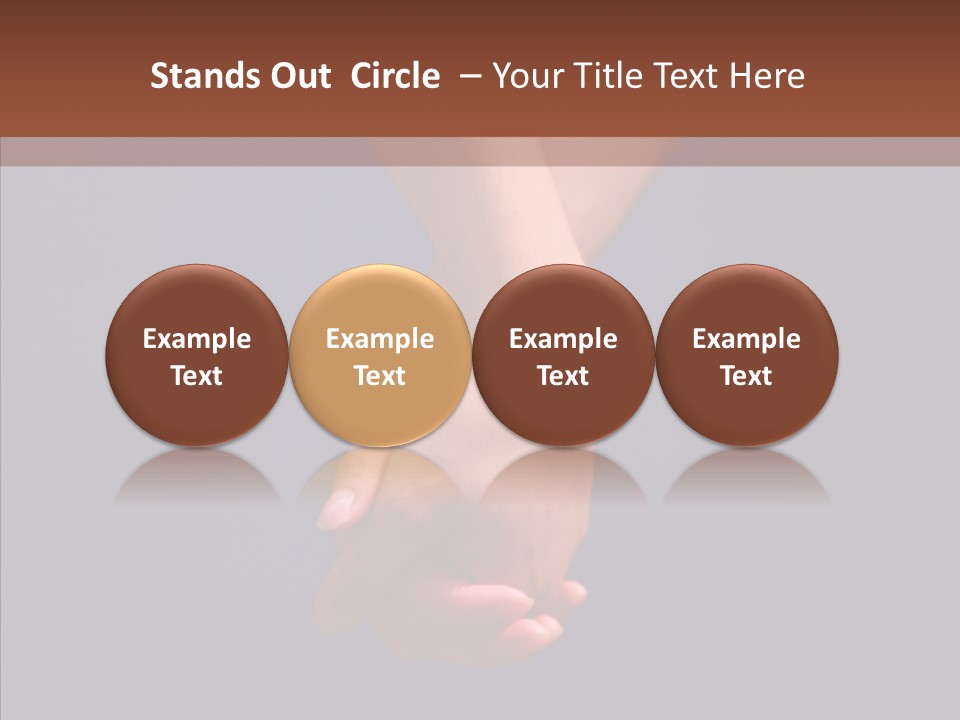 Bodypart Couple Blue PowerPoint Template