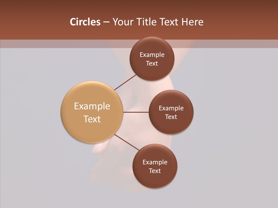 Bodypart Couple Blue PowerPoint Template