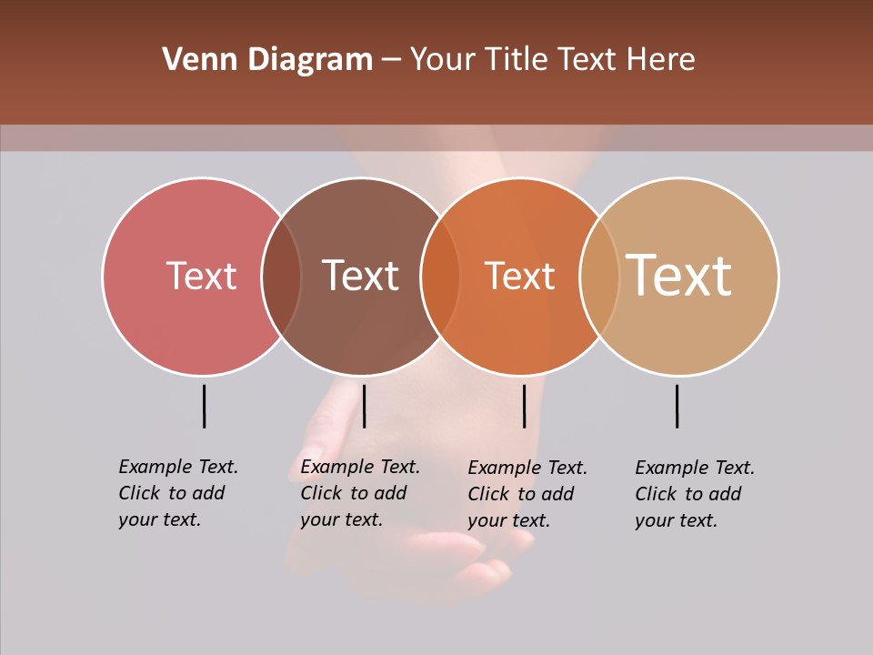 Bodypart Couple Blue PowerPoint Template