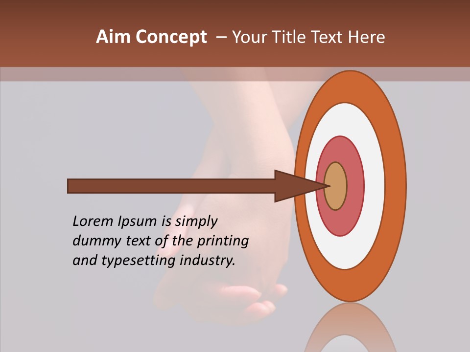 Bodypart Couple Blue PowerPoint Template