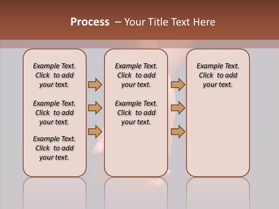 Bodypart Couple Blue PowerPoint Template