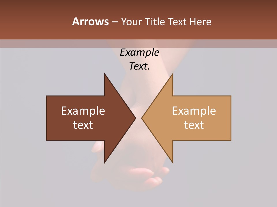 Bodypart Couple Blue PowerPoint Template