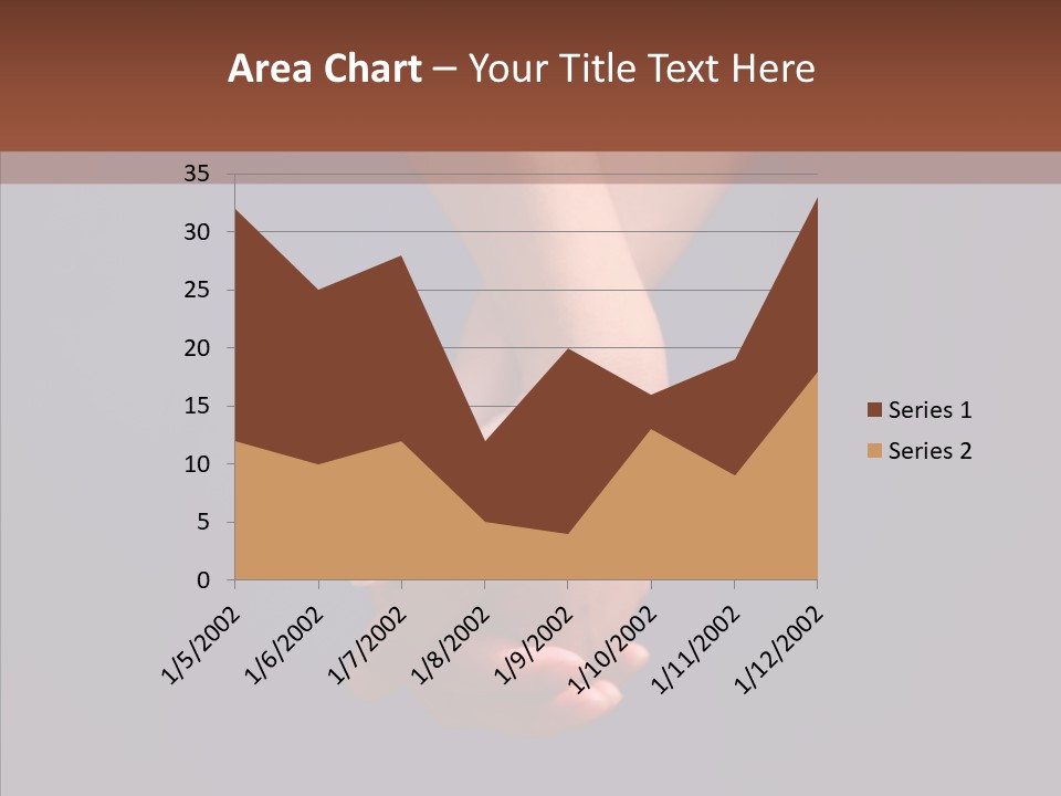 Bodypart Couple Blue PowerPoint Template