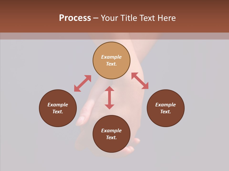 Bodypart Couple Blue PowerPoint Template