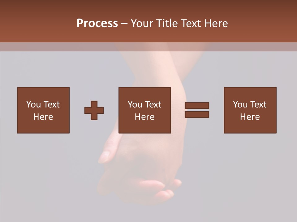 Bodypart Couple Blue PowerPoint Template