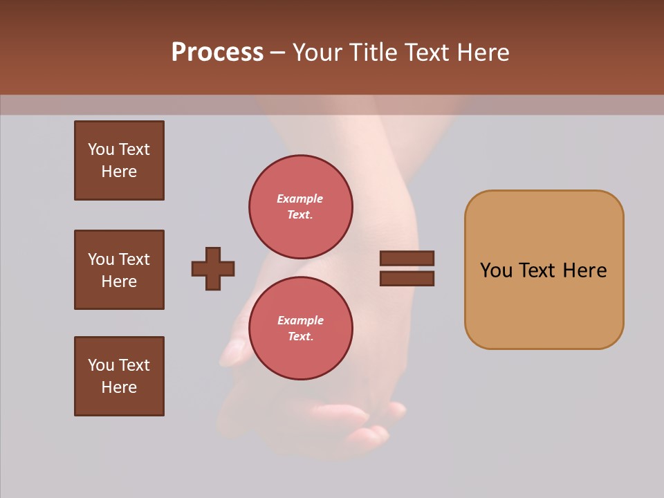 Bodypart Couple Blue PowerPoint Template
