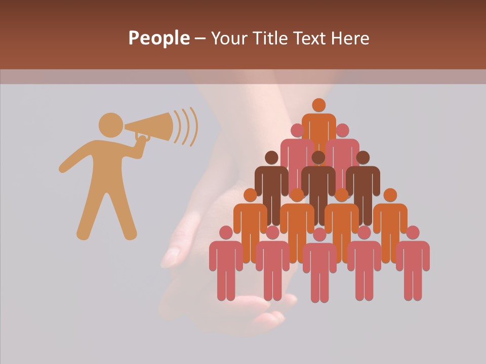 Bodypart Couple Blue PowerPoint Template