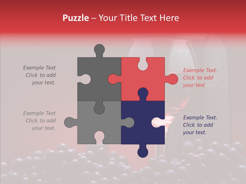 Drink Glass Food PowerPoint Template