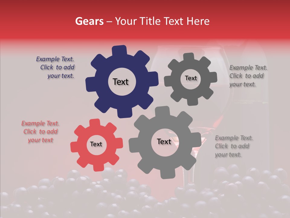 Drink Glass Food PowerPoint Template