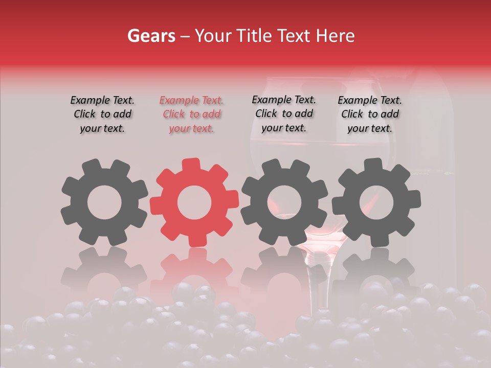 Drink Glass Food PowerPoint Template