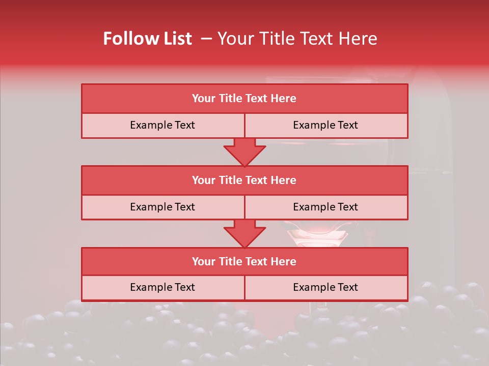 Drink Glass Food PowerPoint Template