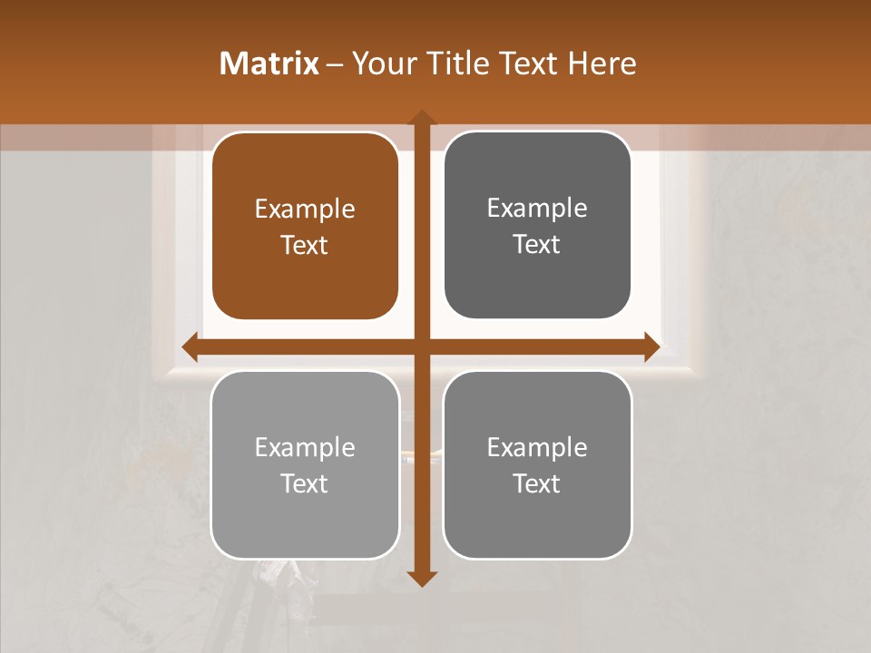 Paints Painter Brushes PowerPoint Template