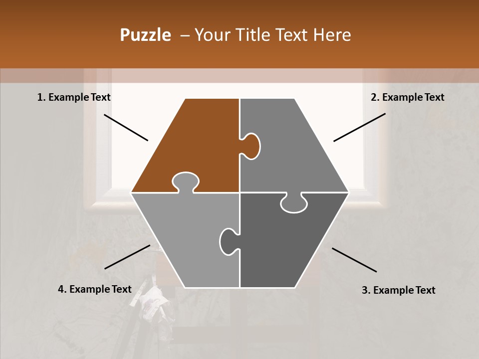 Paints Painter Brushes PowerPoint Template