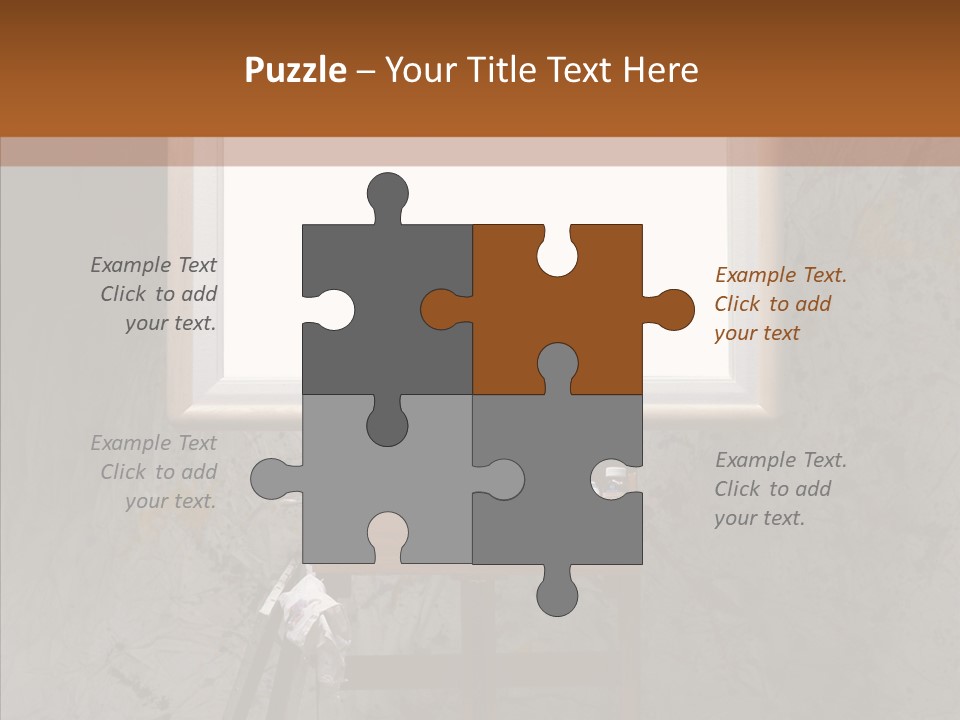 Paints Painter Brushes PowerPoint Template