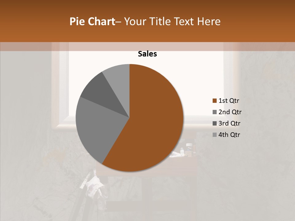 Paints Painter Brushes PowerPoint Template